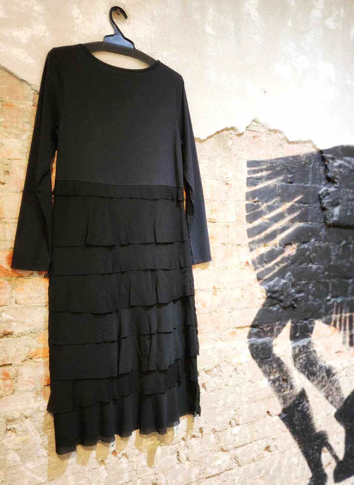 Lighter Layer Dress - BLACK