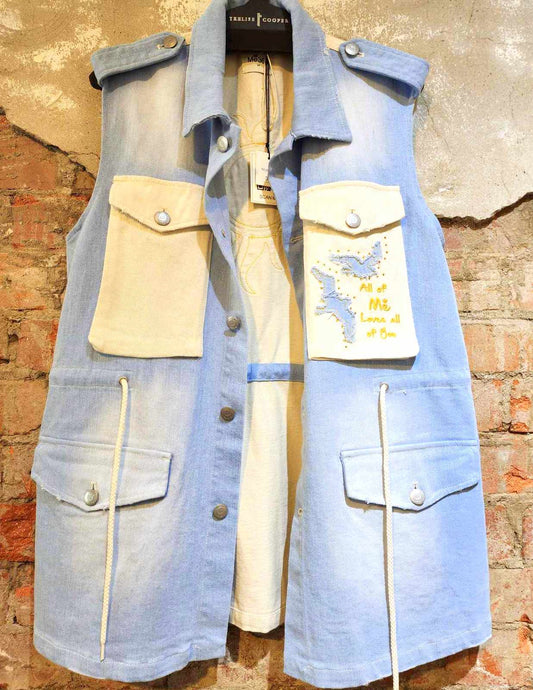 Sundial Denim Vest