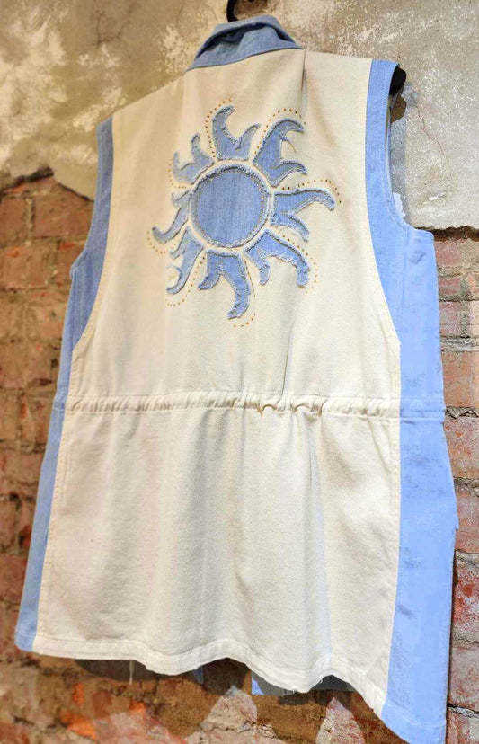 Sundial Denim Vest